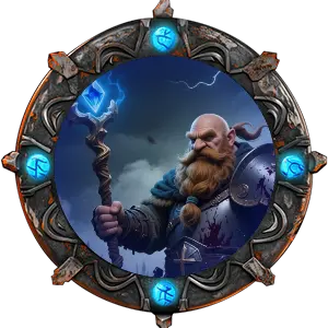 Token Maker Dwarven Cleric